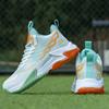Casual sports shoes lightweight soft-soled youth basketball shoes ice silk men's shoes mesh breathable high-top running shoes