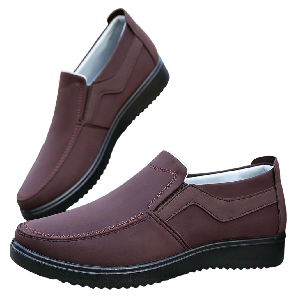 Men's Fashion Plus Size Round Toe Casual Shoes, Everyday Footwear for Daily Use