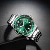 CURREN New Fashion Business Mens Wristwatches Green Clock Male Quartz Stainless Steel Watches Reloj Hombre Herrenuhr