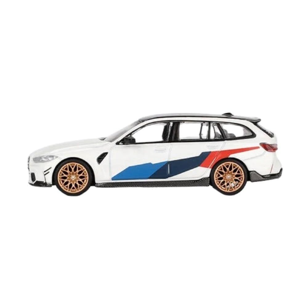 MINI GT scale BMW M3 M Performance Touring Alpine White Finished Product 1/64 (Left-hand drive)