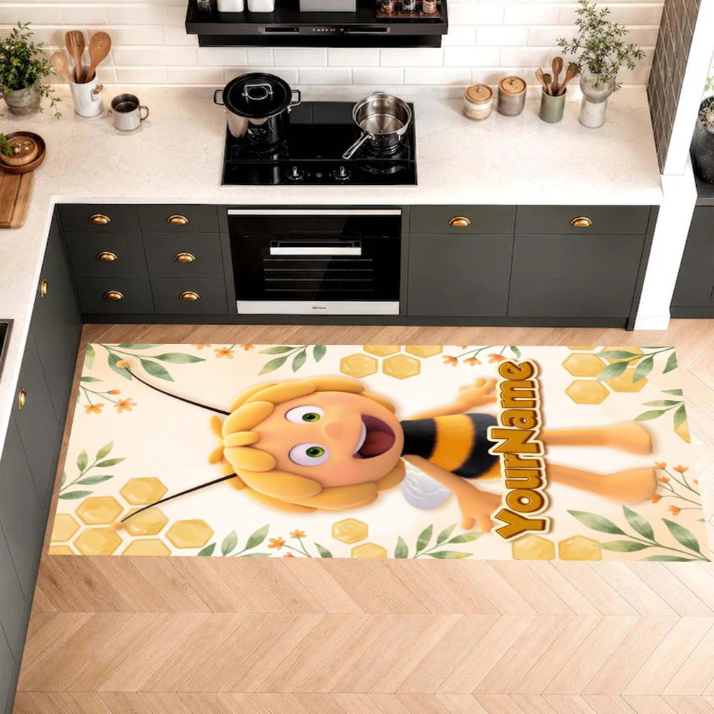 Biene Maja Customize Your Name Kitchen Rug Runner Rug Laundry Mat Hallway Entryway The Best Gift Choice