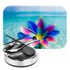Solar Powered Rotating Helicopter Car Mounted Ornament Aromatherapy