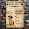 Wall Hanging Metal Sign Decorative Art 20x30cm