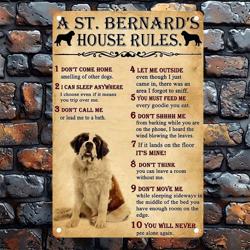 Wall Hanging Metal Sign Decorative Art 20x30cm