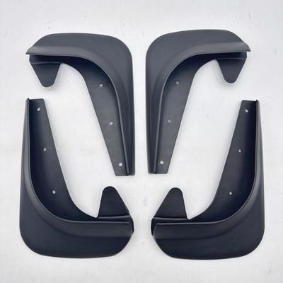 Conjunto de 4 peças Para-lama de Pneu de Carro Universal Dianteiro Traseiro Protetores Contra Salpicos Abas de Lama com Parafuso Acessórios Protetores Automotivos