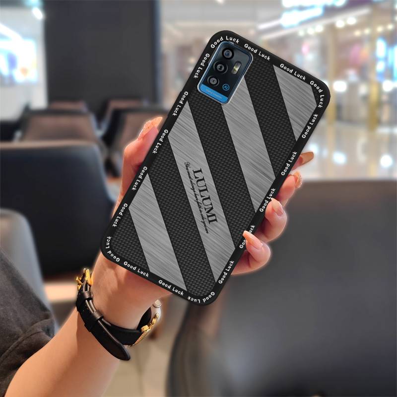 Fashion Design Dirt-resistant Phone Case For ZTE Blade A71 Cartoon Full Wrap Anti-knock Soft Case Shockproof Cover Cute