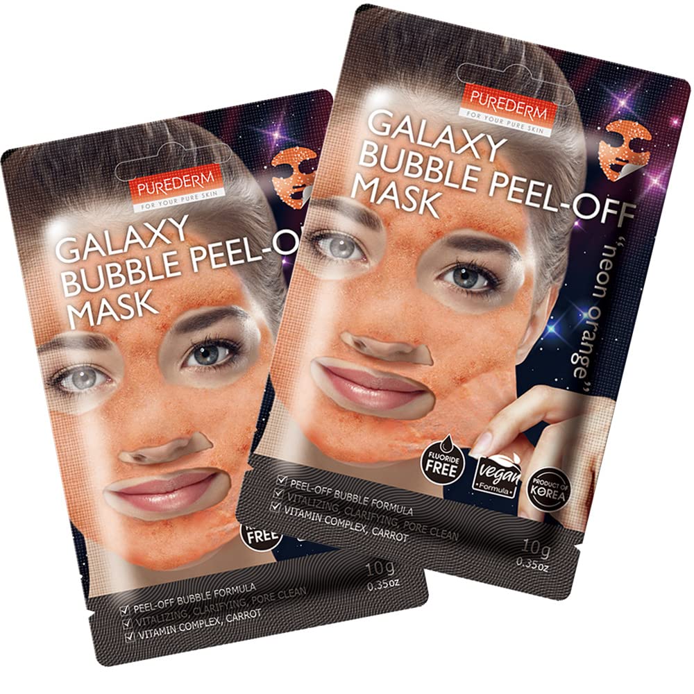 

GALAXY пенный гель-пакет Neon Orange 2 шт. набор x 2 Peel-off (10мл штук)