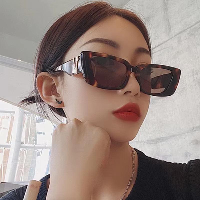 Occhiali da Sole Quadrati Donna Marca di Lusso Viaggio Piccoli Rettangolari Occhiali da Sole Moda Femminile Retro Lunette De Soleil Femme