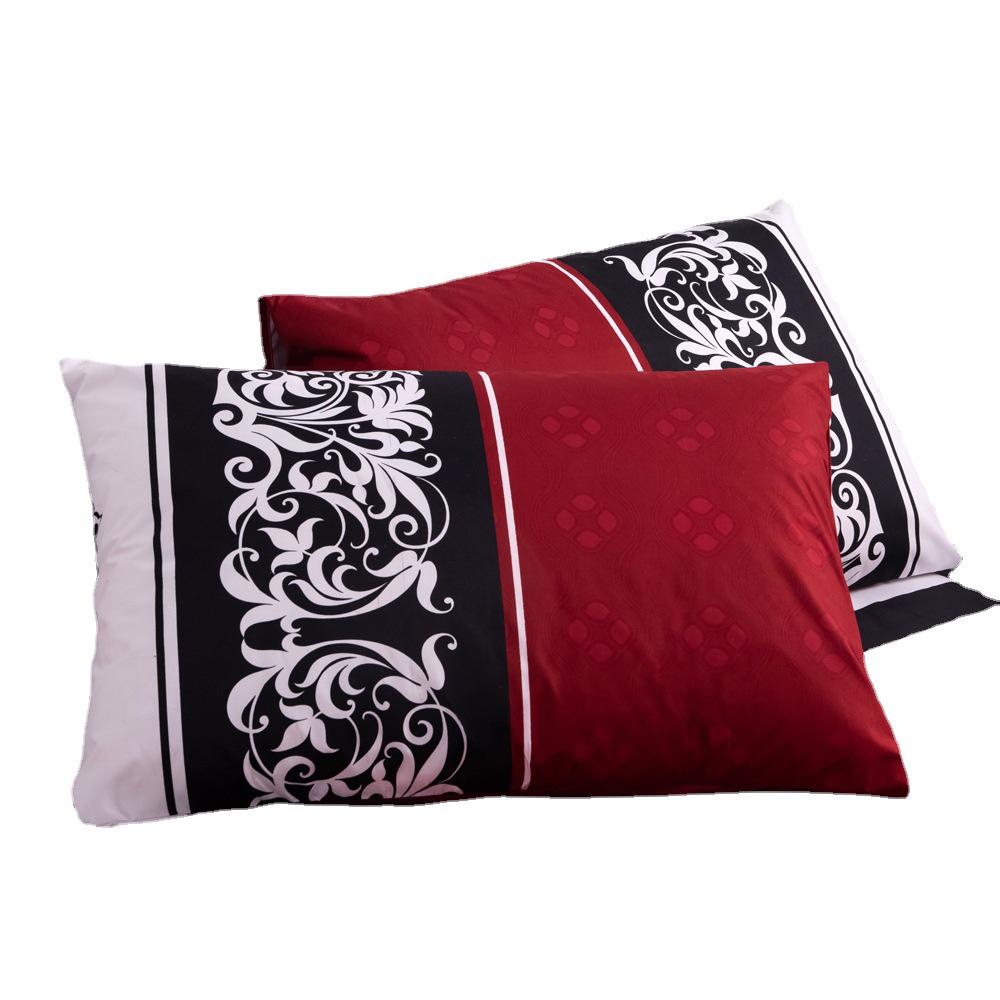 Wasserdichtes Spannbettlaken mit tiefen Taschen und Kissenbezug, einfarbiger Bettbezug - einteilig