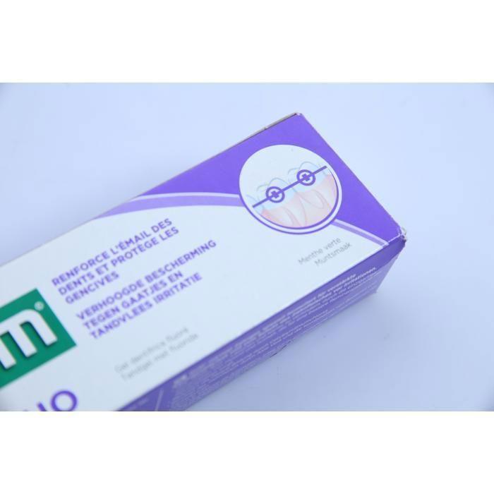 Dentifrice - Gum - Ortho Gel - 75ml - Menthe Douce - Sans Parabène