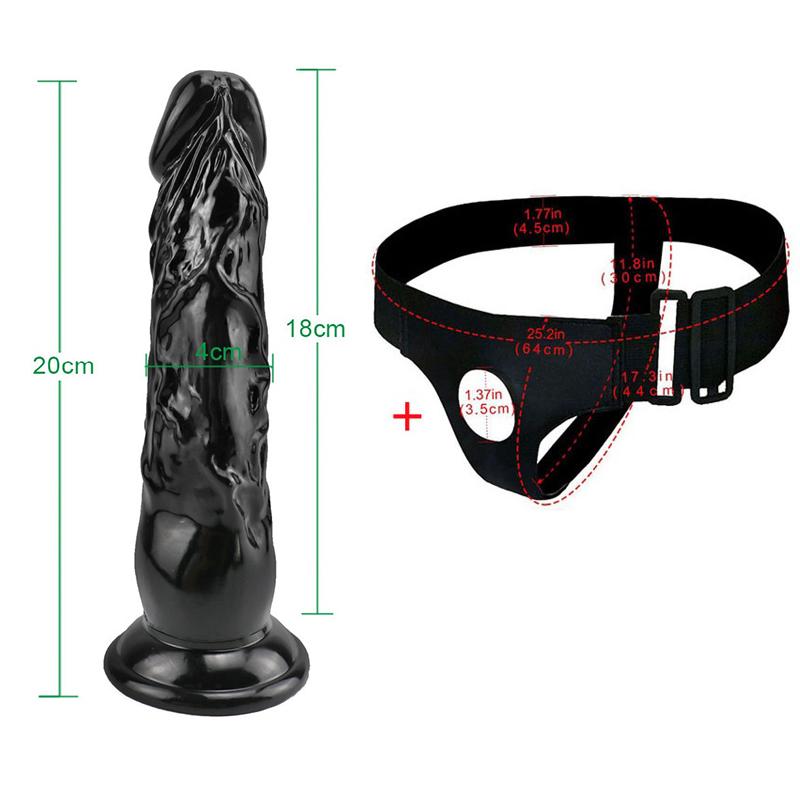 Black Wearable Realistic Soft Dildo Penis Cheap Small Anal Dildo Suction Cup Masturbators Butt Plug Toys for Women