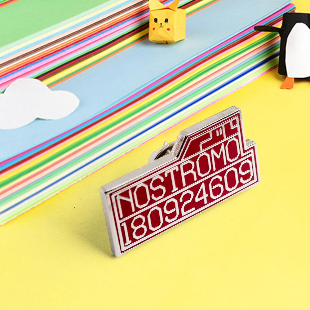 Alien Nostromo Enamel Brooch - Movie Merchandise Gift