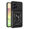 For Xiaomi Redmi Note 12 4G Kickstand Phone Case Slide Lens Protection PC+TPU Cover