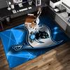 Panthers Helmet  Carpet, Kitchen Rugs, Yoga Mat, Non-Slip Mats, Rug for Bathroom, Living Room bedroom, Camping Rugs Christmas Gift