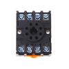 1/5Pcs Pf083A Power Relay Base Socket 8 Pins Relay Socket For Mk2P Ah3 Asy Dh48S Rail Mounting