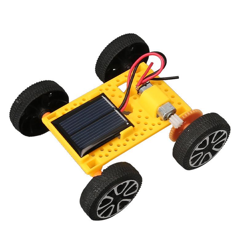 DIY Solar-Powered Car Science Kit for Kids: New Energy Technology Set