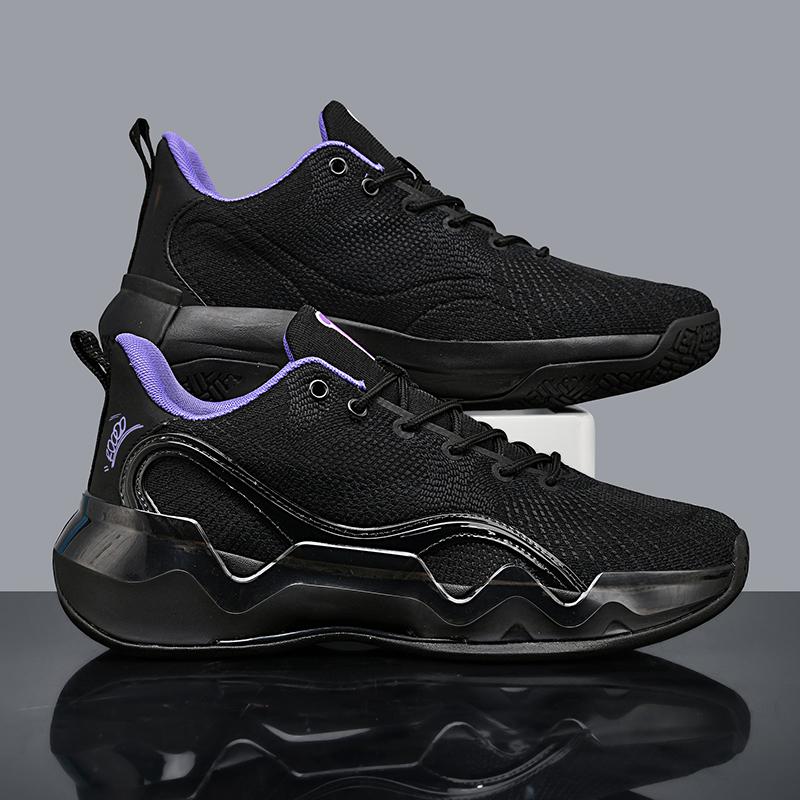 Training Basketball Boot Cozy Outdoor Rebound For Male Mesh Ultralight Plush Unisex Basketball Shoes Lace Up For Men