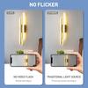 Modern LED Wall Lamp Long Acrylic Lampshade Led Lights Indoor Lighting for Living Room Corridor Light Fixture Room Decoration