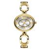 Gadi Vintage Oval Womens Watch With Quartz Movement Waterproof Jewelry Clasp For Elegant Ladies