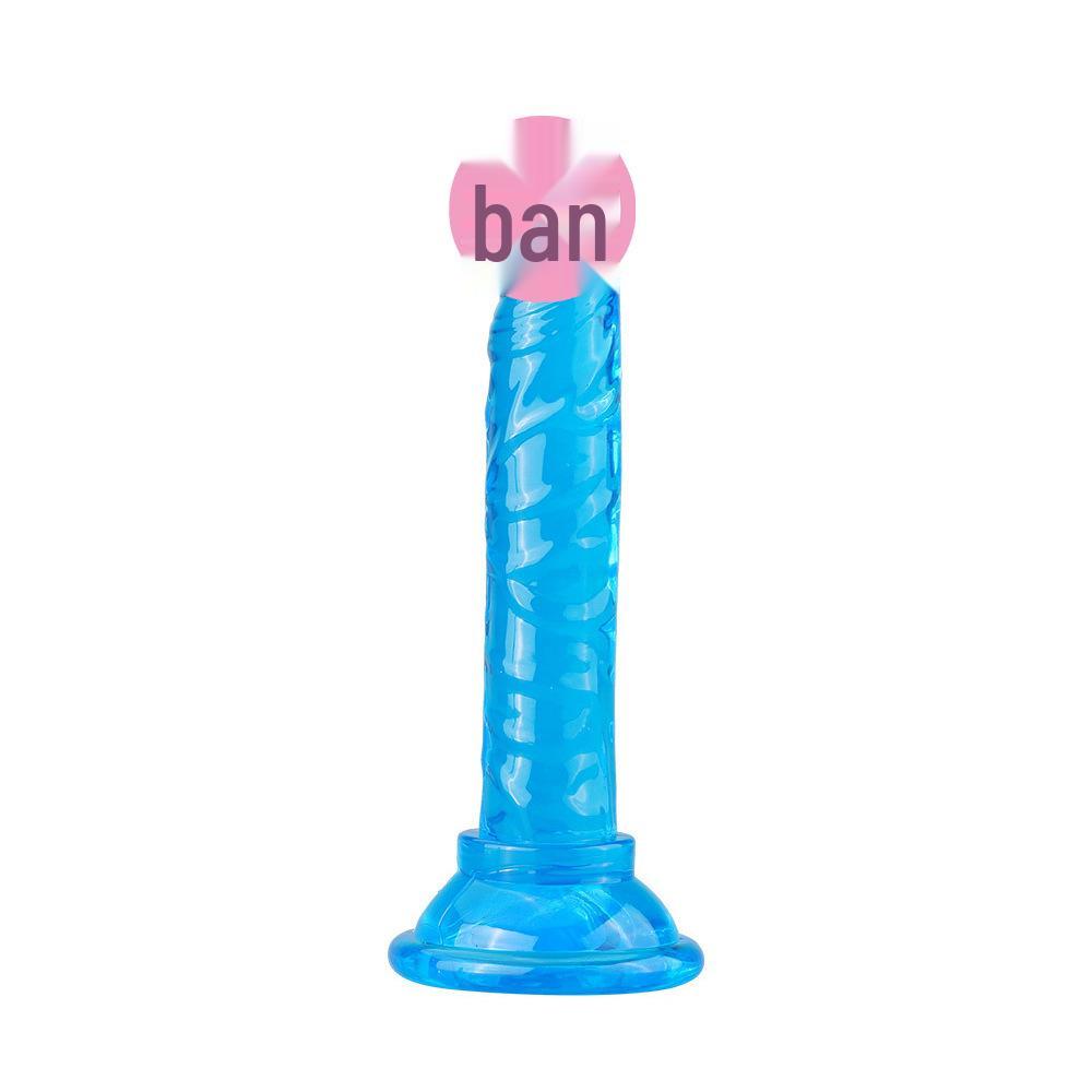 Kaufe Kristallklarer Mini-Saugnapf Realistischer Kleiner Dildo Masturbator  zum Preis ab 1.36