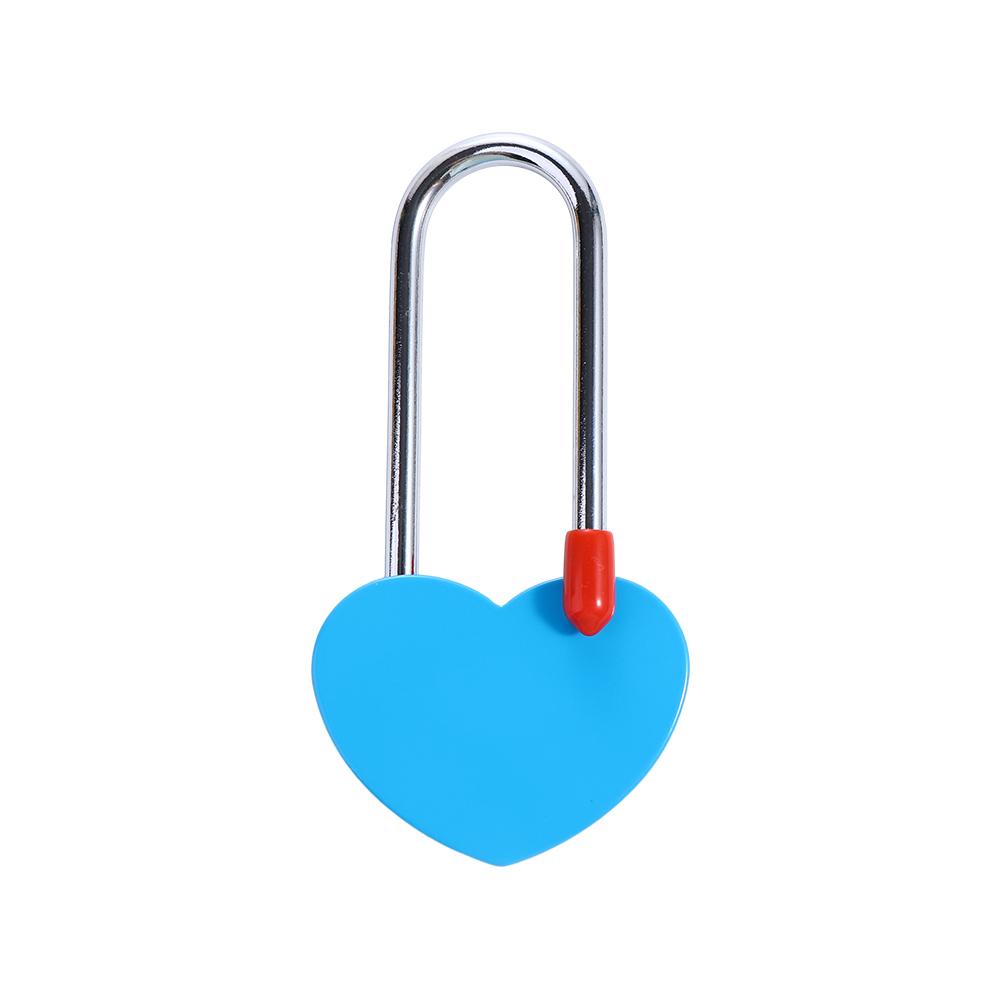 Travel Supplies Couples Anniversary Heart Shape Love Padlock Wish Lock Keepsake Wedding Gifts