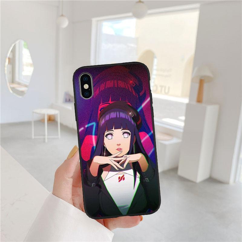 LO66 Naruto Hyuuga Hinata Soft Shell Phone Case for OPPO A3 Pro A72 A74 A76 A77 A77S A78 A79 A94 A95 A18 A40M A58