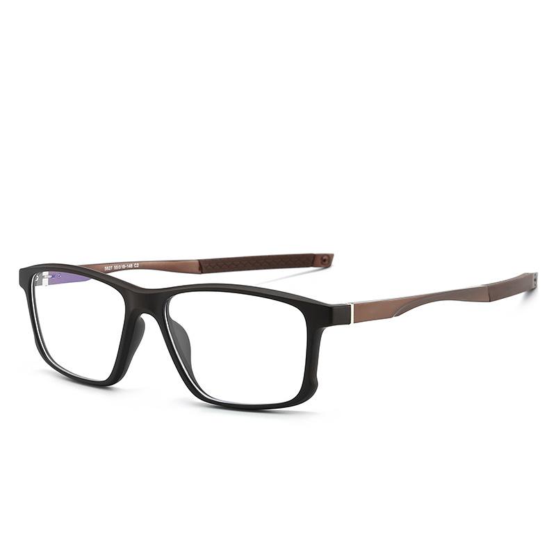 Unisex Ultralight  Sports Blue Light Blocking High Definition Square Reading Glasses Outdoor Clear Prescription Eyeglasses