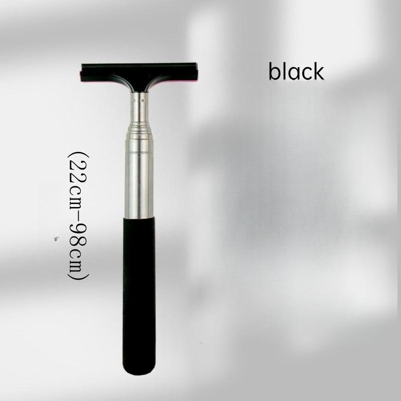 Car Rearview Mirror Wiper, Stainless Steel Telescopic Wiper Strip, Window Glass Defogging and Cleaning Car Wiper Blade telescopic 22-98cm