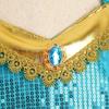 Princess Jasmine Two-Piece Costume Set with Magic Lamp for Girls