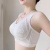 Ultradünne und bequeme BHs für große Brüste, die sie kleiner aussehen lassen. Vollschalen-BHs mit Raffung und Anti-Hänge-Effekt in Übergröße