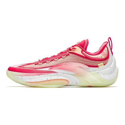 Shunxi 1 ESG Big Apple Nitrogen Technology Professional Basketball Shoes Men Sneaker Red Pink White 912411111Q-2