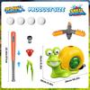 Summer Outdoor Spray Snails featuring Baseballs Rotating Sprinkler Lawns Playing Water Parent-child Interactive Playthings