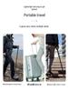 Foldable Unisex Aluminum Trekking Poles: Non-slip Walking Stick for Elderly