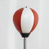 Boxing Stand, Two Speed Balls, Rotating Boxing Bar, Kick Pads, Height-Adjustable, Steel, 107 x 36 x 140-205cm