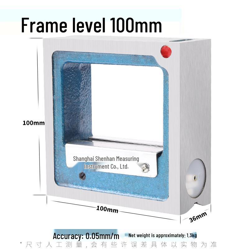 Hochpräzises 0,02 mm Messwerkzeug Monteur Wasserwaage Lineal