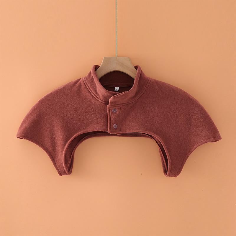 German Velvet Shoulder and Neck Warm Shawl: Autumn/Winter Protection for Pregnant Women, Middle-Aged & Elderly