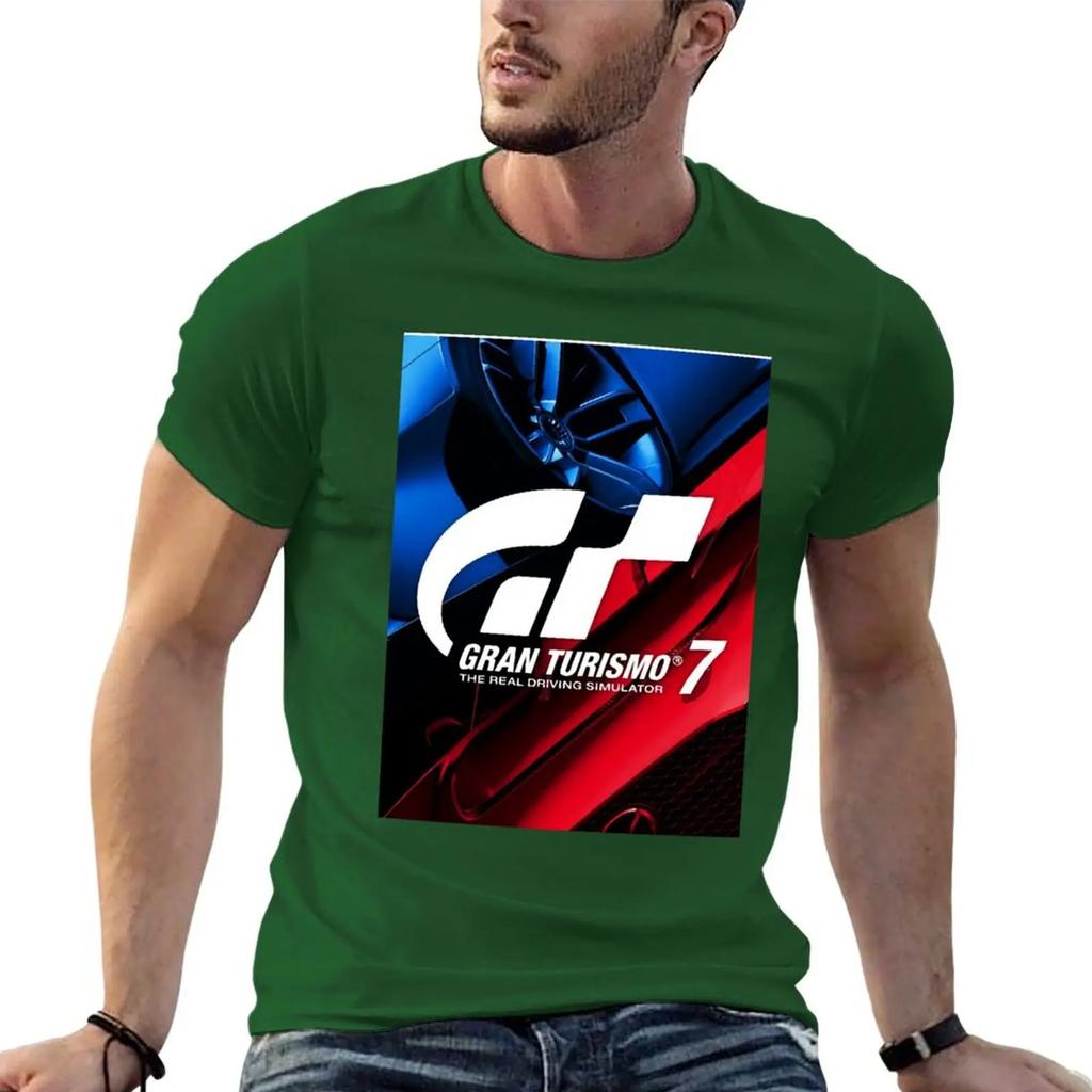 Gran Turismo 7 Grafik T-Shirt Vintage Oversize T-Shirt T-Shirts Unisex