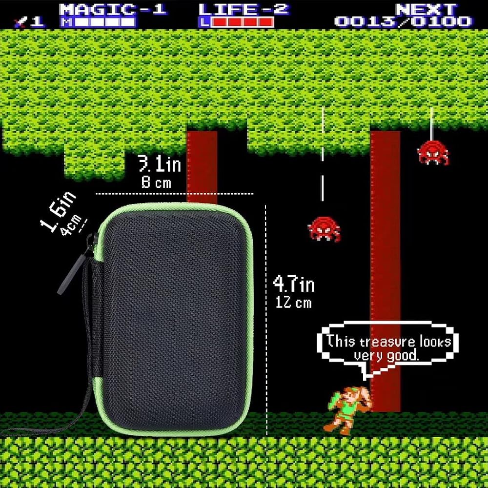 Aenllosi Storage Case Compatible for Nintendo Nintendo Game & Watch (Compatible with The Legend o...
