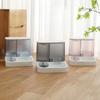Large Capacity Cat Food Dispenser Automatic Drinking Water Bowl Cats Automatic Feeders Wet and Dry Separation Dog Food Container