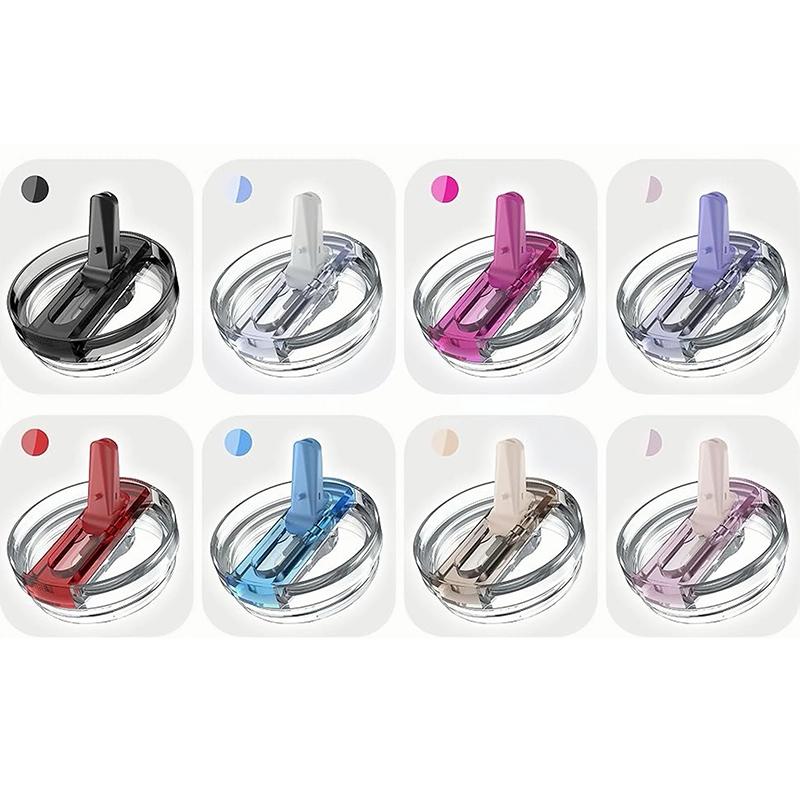 Auslaufsicherer Klappstrohhalmdeckel für Stanley 30oz 40oz Auslaufsicherer Faltbecherdeckel Ersatz Lebensmittelqualität Silikon Becherzubehör