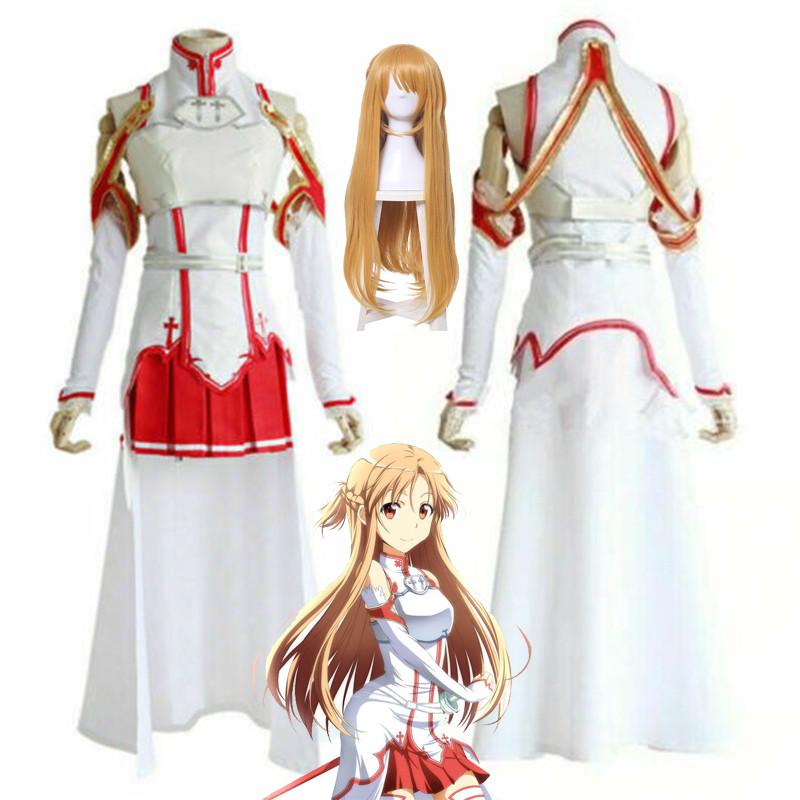 Online Art Sword Sao Alicization Asunayuuki Cosplay Costume Uniform Outfit Dress