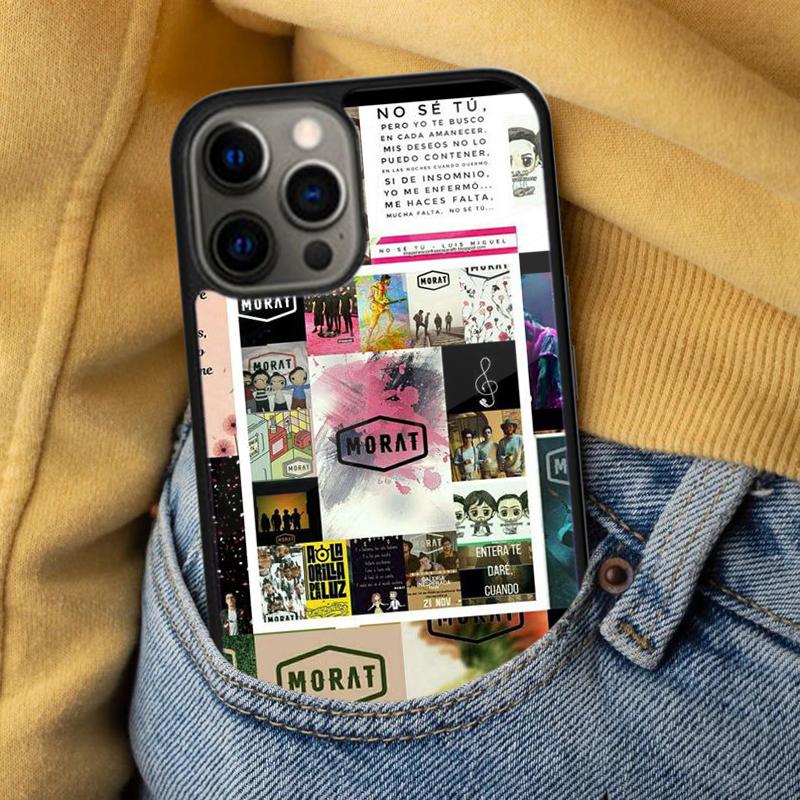 Morat Band Soft Phone Case for iPhone 17 Air 16e Pro max 15 Pro 13 14 Plus 11 12 MagSafe Magnetic Coque