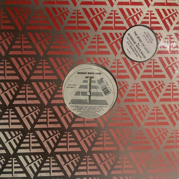 

12inch Record AVERAGE WHITE BAND CHAKA KHAN RO The Spirit Of Love TRK58831 Track Record Co 1988 US SoulFunk Used
