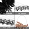 Rotary Chimney Brush Long Handle Flexible Rod For Chimney Dryer Pipe Fireplace Inner Wall And Roof Cleaning Tools Fume Hood