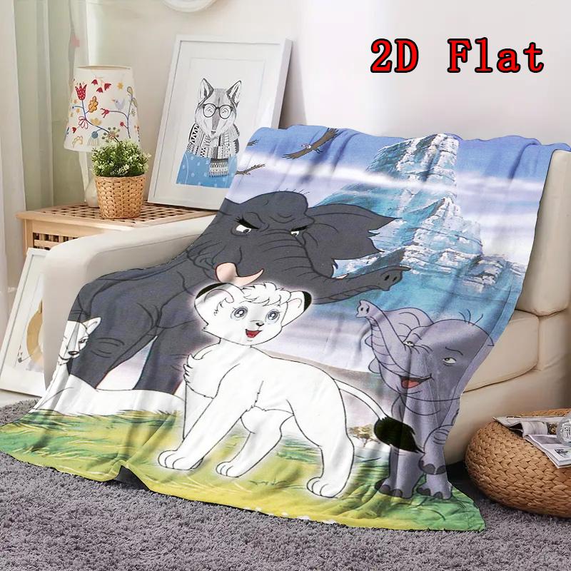 Kimba 2D Flat Pattern Flannel Blanket High quality All Seasons Warmth and Comfort Perfect for Christmas Gifts.SMT0917097