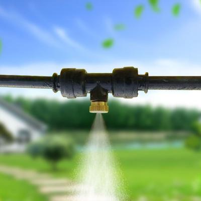Verpakking van 20 Messing Vernevelmondstukken Heavy Duty 0,5 mm Opening Met O-ringen voor Buitenkoelsystemen Stofbestrijding Tuinen