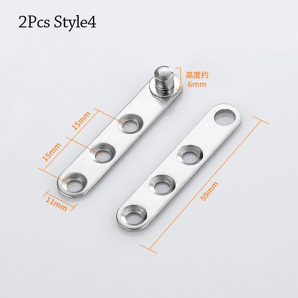 

Stainless Steel Door Pivot Hinge 64mm-150mm 360 Degree Rotation Location Shaft Heavy Duty Up and Down