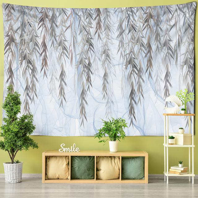 Beautiful Flowers Tapestry Wall Hanging Cloth Tapestries Carpets Dorm Art Decor Polyester Picnic Beach Towel