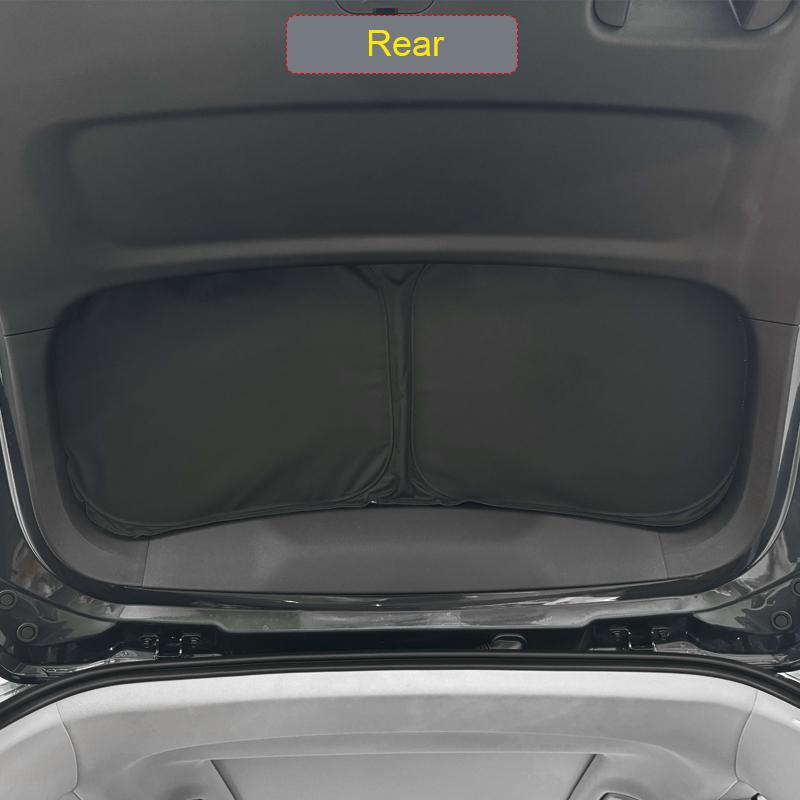 Car Black Window Privacy Sunshade For LEAPMOTOR C10 2024-Present Auto Anti-UV Heat Insulation Protect Cover Interior Accessory