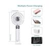 Mini Handheld Fan, Portable USB Rechargeable Fan, Battery Operated Small Pocket Fan, 3 Speeds Adjustable